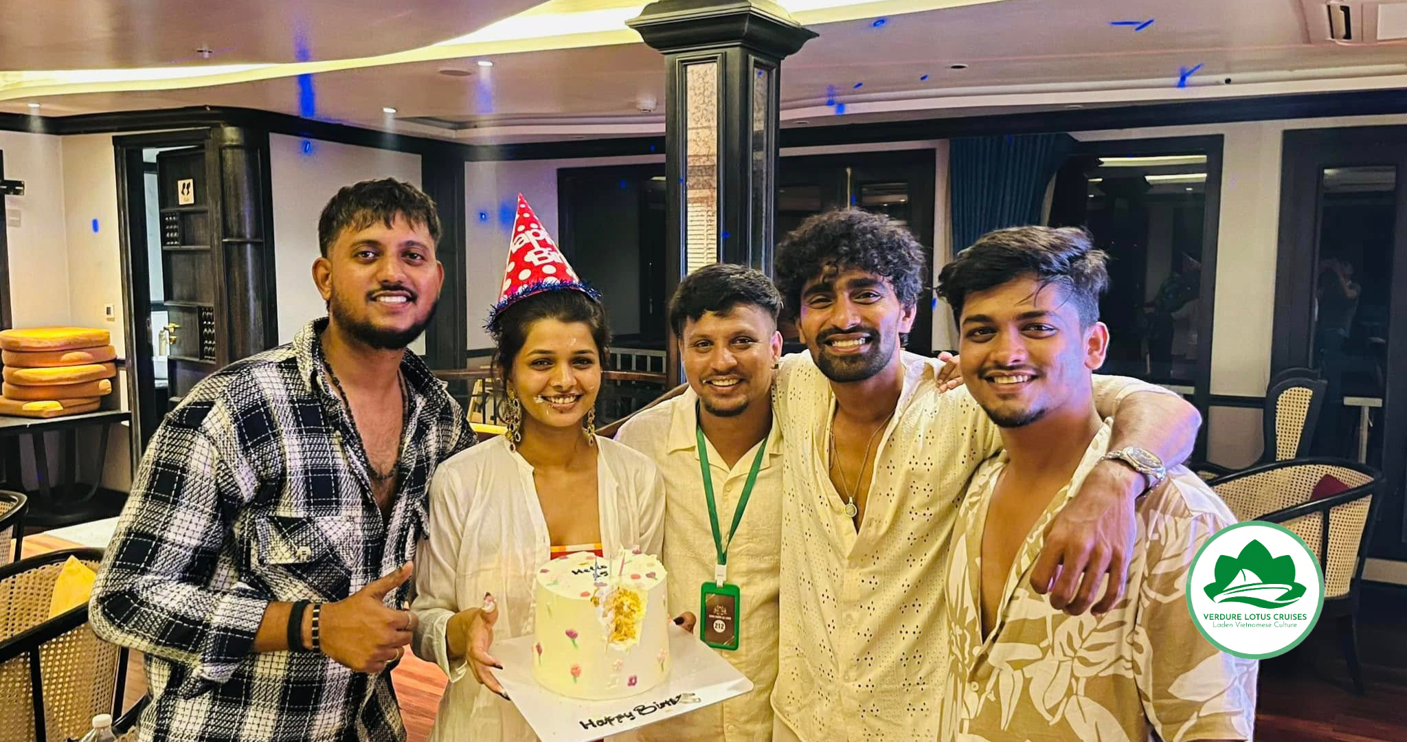 Birthday Party on Verdure Lotus Luxury Cruise