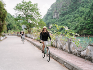 Bicycling on Viet Hai Village 01