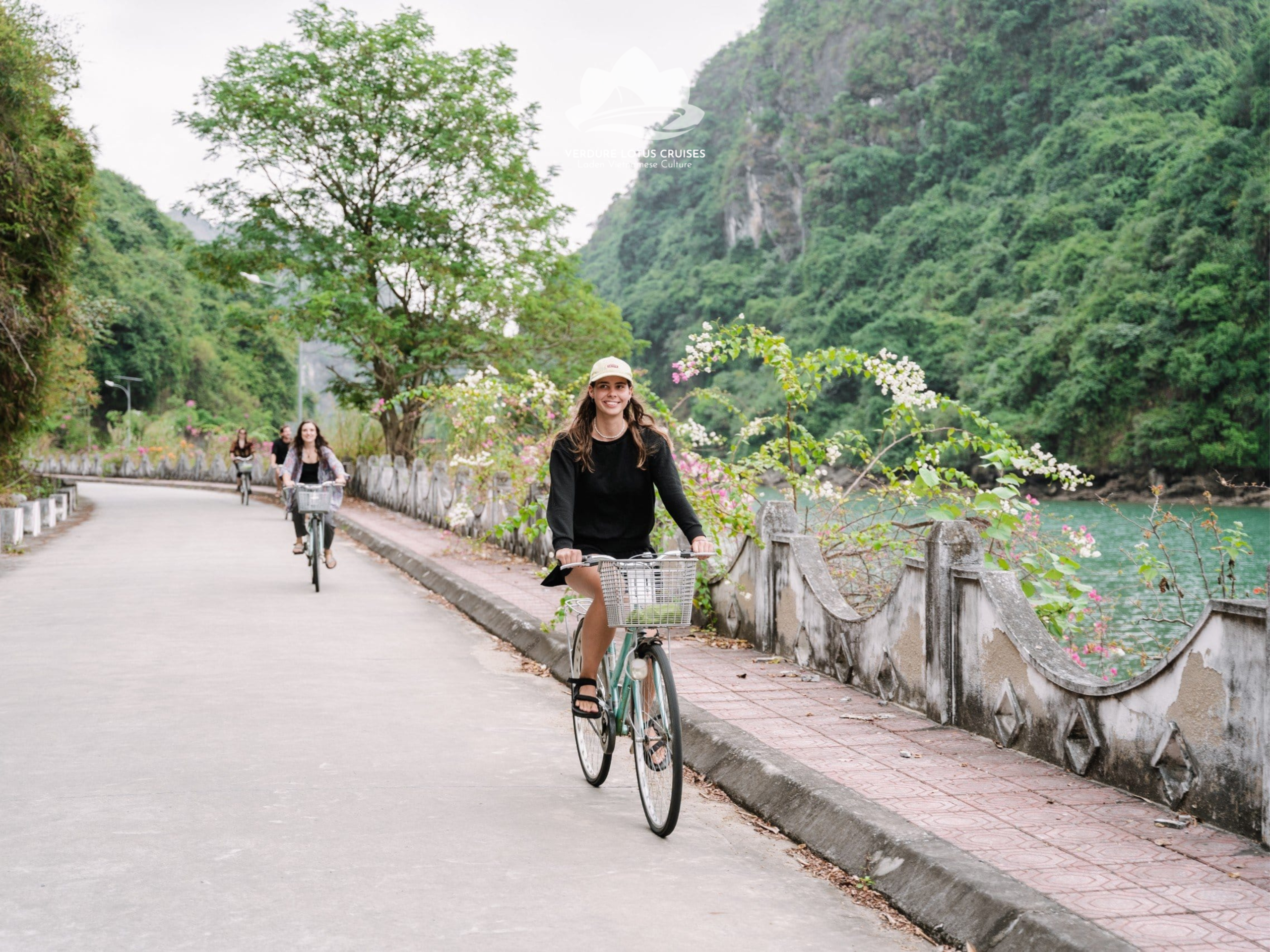 Bicycling on Viet Hai Village 01