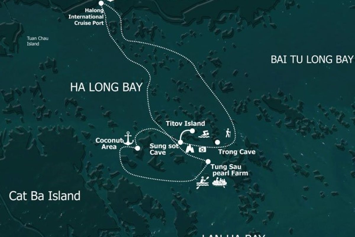 Halong Bay 3 Days 2 Night Itinerary for Verdure Lotus Grandeur Cruise