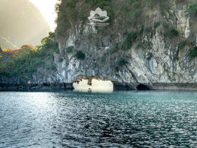 Dark & Birght Cave for 2 Days 1 Night Lan Ha Bay Itinerary on Verdure Lotus Classic Cruise.