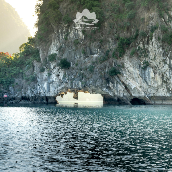 Dark & Birght Cave for 2 Days 1 Night Lan Ha Bay Itinerary on Verdure Lotus Classic Cruise.