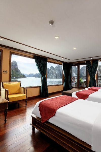 King Triple on Verdure Lotus Grandeur Cruise on Ha Long Bay King Triple Verdure Lotus Grandeur Cruise on Ha Long Bay