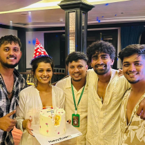 Birthday Party on Verdure Lotus Luxury Cruise