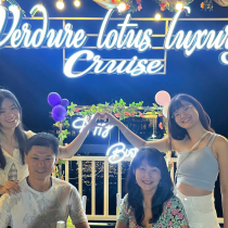Family Party on Verdure Lotus Luxury Cruise