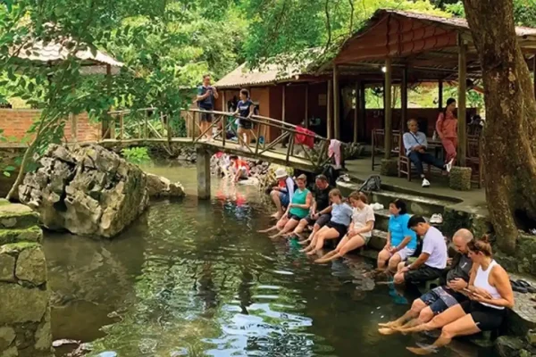 Fish Foot Massage in Viet Hai Village